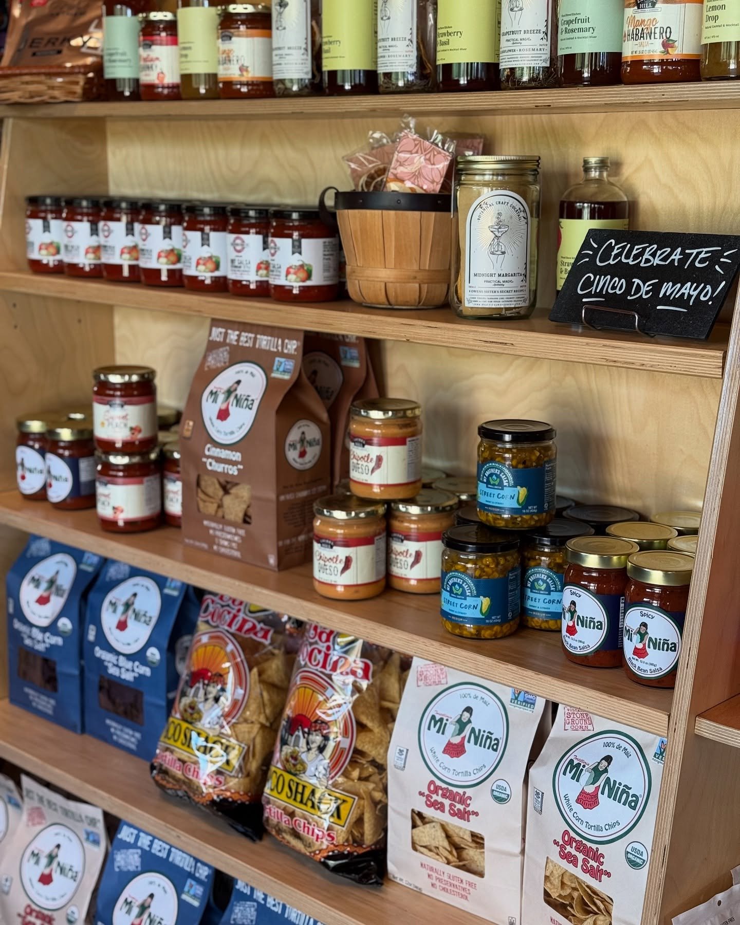 We are stocked for Cinco de Mayo! Check out the new display right when you walk in 🥑🍹